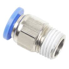 Straight Connector (M) - M6, 6 Od